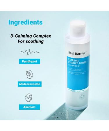 Real Barrier Extreme Essence Toner 6.42 Fl Oz | Skin Barrier Repair & Strengthening Facial Toner for Dry & Sensitive Skin | K-Beauty Moisturizer - Buy Online on GoSupps.com