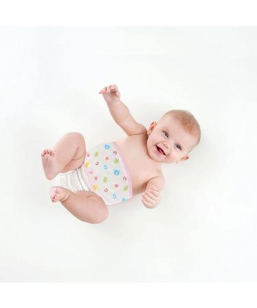 3Pcs Cotton Baby Belly Band - Newborn Umbilical Cord Protection | Pink Waist Support - Buy Online on GoSupps.com