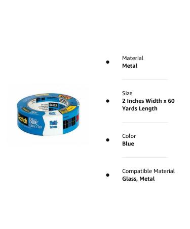 3M - Scotch-Blue 2090 Multi-Surface Painter's Tape - 2inches x 60yards 051115-03683 - Buy Online on GoSupps.com