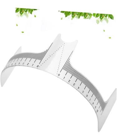Beavorty 1pc Mask Eyebrow Shaper Ruler Professional Eyebrow Ruler Portable Eyebrow Ruler Standard Size Major - Buy Online on GoSupps.com