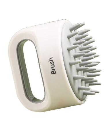 Mikinona Scalp Massage Brush for Shampoo Soft Shower Brush for Deep Cleaning Head Massage Suitable for Thick Curly Baby Hair Easy Use Portable