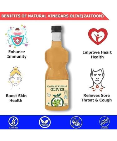 HK Olive.e Vinaigre (Zaitoon Sir.ka) 750 ml - Filtre Premiu.m (Jaitun Ka Sirka) - Buy Online on GoSupps.com