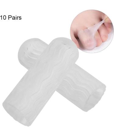 10 Pairs Toe Protectors - Prevent Rubbing, Ingrown Toenails, Corns, Blisters, Hammer Toes - Pain Relief Solution - Buy Online on GoSupps.com