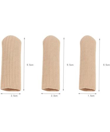Heallily 4-Piece Gel Toe Cap Set | Silicone Toe & Finger Protection for Calluses and Corns - Comfortable Toe Straps - Buy Online on GoSupps.com