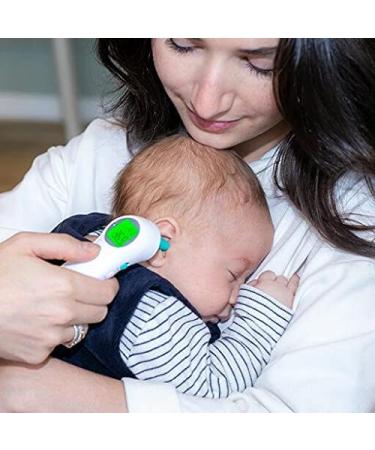 bbl v Or - 5-in-1 Non-Contact Digital Infrared Thermometer for Babies Children & Adults | Fast 1-Second Fever Tracker with LED Display - Buy Online on GoSupps.com