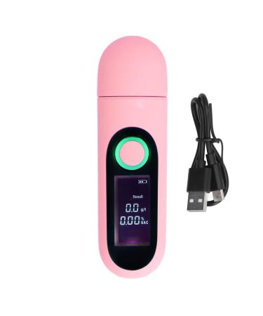 Portable Breath Alcohol Tester  Non Contact High Precision Alcohol Tester(Pink)