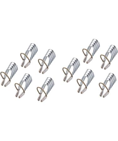 Housoutil Nail Forms 10 Pcs Nail Treatment Tool Blush Reusable Nail Forms mediumx2pcs Silverx2pcs - Buy Online on GoSupps.com
