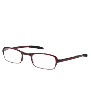 Portable Foldable Reading Glasses for Presbyopia - Lightweight 2 Colors Fatigue Relief (4.0 Red) - Buy Online on GoSupps.com