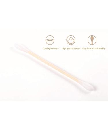 900pcs Biodegradable Bamboo Cotton Swabs | Eco-Friendly Wooden Cotton Buds - Buy Online on GoSupps.com