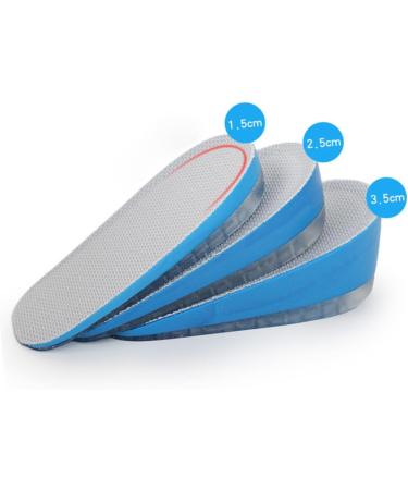 Buy Gatuida Comfort Insoles - Heightening Shoe Inserts for Men | Invisible Gel Cushion Half Insole for Maximum Comfort - Buy Online on GoSupps.com