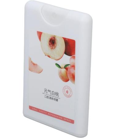 Breath Freshening Spray 20ml Bad Breath Spray Peach Flavor Long Lasting Refreshing Fine Mist Portable Oral Care Spray - Buy Online on GoSupps.com
