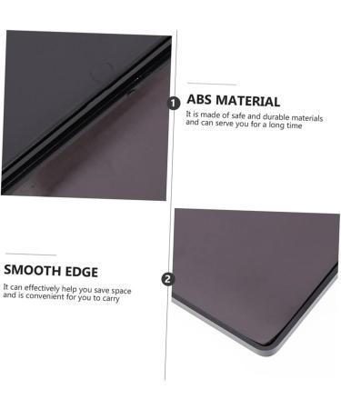 WOFASHPURET Eyeshadow Metal Pans Eyeshadow Household Convenient Cosmetic Plate Storage Large Blusher Holder Plastic Eye Shadow Case - Buy Online on GoSupps.com
