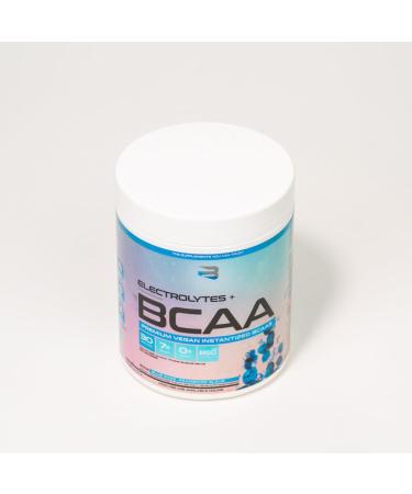 Believe Supplements Electrolytes+BCAA: Optimize Hydration and Muscle Recovery with Branched-Chain Amino Acids and Essential Electrolytes - Enhance Performance and Replenish Vital Nutrients Today! (Blue Razz) - Buy Online on GoSupps.com