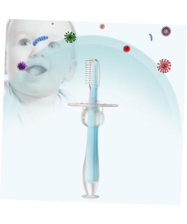 Collbath 4-Piece Silicone Bristle Toothbrush Set for Babies & Toddlers | Infant & Training Toothbrush for Safe Teeth Cleaning - Buy Online on GoSupps.com