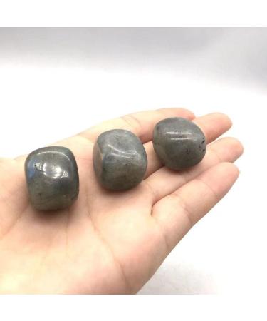 Natural Crystals and Stones 200g 18mm-25mm Polishing Labradorite Tumbled Gravel Stone for Decoration for Decoration FZUGEDRLI - Buy Online on GoSupps.com