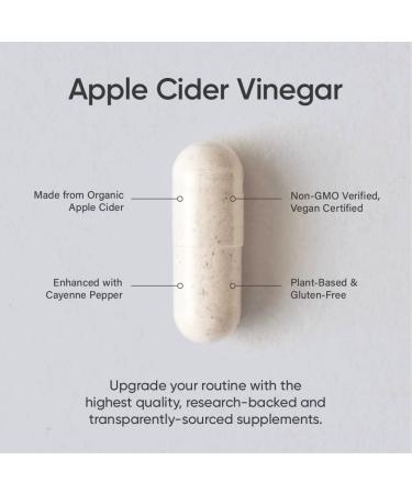 Sports Research Apple Cider Vinegar with Cayenne Pepper 520 mg 120 Veggie Capsules - Buy Online on GoSupps.com