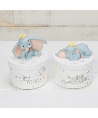 Disney Dumbo Magical Tooth & Curl Keepsake Pots - Adorable Baby Gift Set - Buy Online on GoSupps.com