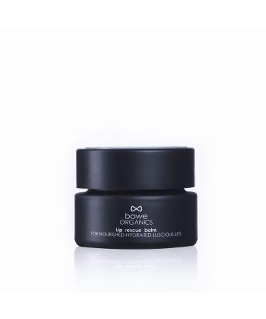 Bowe Organics VEGAN AND ORGANIC Lip Rescue Balm 6g 100% VEGAN NATURAL AND ORGANIC INGREDIENTS