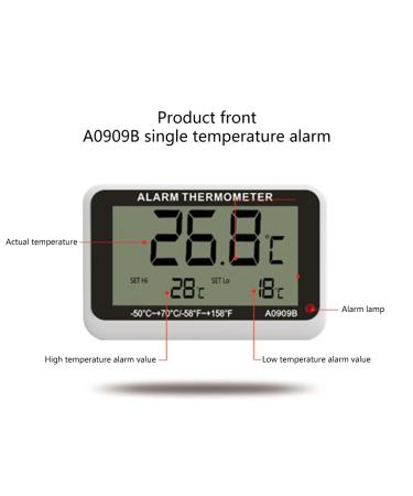 MOMOJIA Digital Thermometer & Hygrometer - Accurate Indoor Temperature & Humidity Monitor with Magnetic Type C - Ideal for Home & Office - Buy Online on GoSupps.com