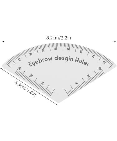 DECHOUS Gabarit R utilisable pour Sourcils Outil de Mesure Pr cis pour Dessin et Mise des Sourcils Accessoire Maquillage Portable pour Application Rapide Domicile Voyage 1 Pi ce - Buy Online on GoSupps.com