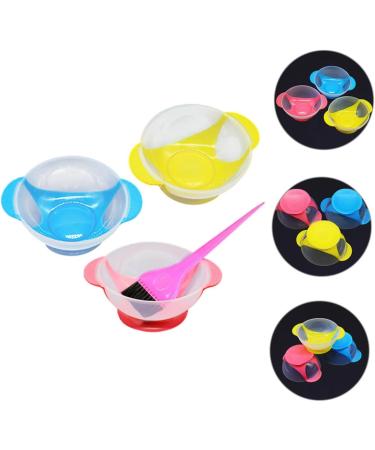 Gogogmee 1 Set Hair Dye Bowl Hair Dye Brush Hair Coloring Mixing Bowl Hair Dyeing Brush Hair Dyeing Bowl and Hair Dyeing Bowl Hair Coloring Bowl and Brush - Buy Online on GoSupps.com