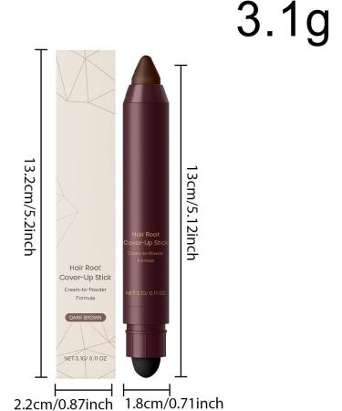 Hair Coloring Powder - 3.1g Dual-Tip Filling Pen | Waterproof Hair Powder For Women Parties Weddings Outdoor Gatherings Social Events Hair Care - Buy Online on GoSupps.com