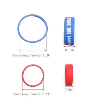 WAYUTO 40 Pack Professional Silicone Hair Clipper Bands | Barber Clipper Grips & Sleeves for Home Salon & Shop Enhance Your Hair Trimming Experience - Buy Online on GoSupps.com
