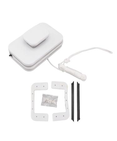 TOPINCN Magnetic Window Cleaner Household Squeegee Handle Double Sided Tool Glass High Level Wiper Plastic Cleaning for Scraping Glass Cleaners