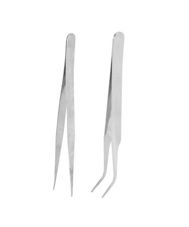 Xeodaun 2 x Rhinestone Tweezers for Rhinestone Accessories for Nail Design Perfect for Both Professional Studios and Home Use.