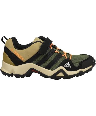 adidas Terrex Ax2r Cloudfoam Kids Hiking Boot - Wild Pine/Black/Screaming Orange - Buy Online on GoSupps.com