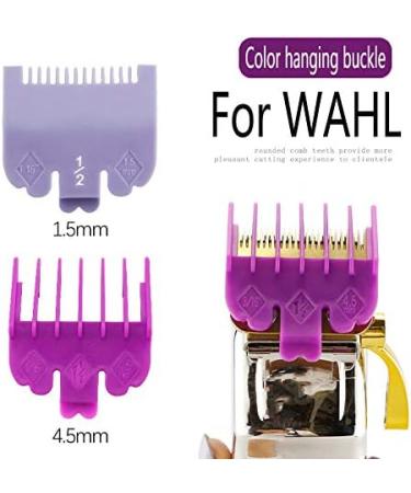 Geynutaly 2Pcs/Set Hair Clipper Guide Comb Beard Trimmer Comb Trimmer Shaver Comb Replacement Clipper Blade Cutter Sleeve - Buy Online on GoSupps.com