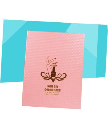 Ipetboom Nail Polish Display Card 216 Birthday Hair Color Card Scarf Ponytail Holder Dreadlock Fabric Beads Eyeshadow Palette Organizer Display Card Pink Nail Nail Polish Card 21.00X18.00X3.00CM Pink - Buy Online on GoSupps.com