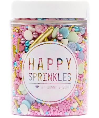HAPPY SPRINKLES Dancing Queen 90 g Colourful Sprinkles Mix with Chocolate for Decorating Ideal Cake Decoration Suitable for Biscuits Ice Cream & Cakes - Buy Online on GoSupps.com