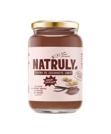 Natruly Peanut butter cream cocoa and vanilla 500 g Natruly