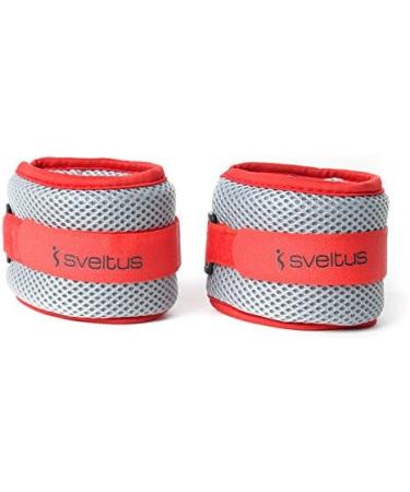 Sveltus Aqua Belt Pair - 500g Each in Red & Grey | Premium International Shipping - Buy Online on GoSupps.com