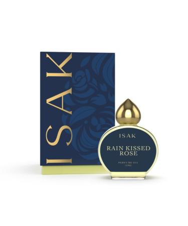 IS AK Rain Kissed Attar for Men Women | Itra Perfume Oil Unisex Fresh Alcohol-Free | Long Lasting Fragrance Luxury Roll-On Travel Size Pocket-Friendly - 12ml