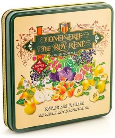 LE ROY REN Epicerie Fine - Traditional Metal Box - Assorted Fruit Pasta 360 g. - Buy Online on GoSupps.com
