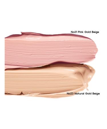 Cledbel Miracle Power Lift V Cushion SPF50+ PA+++: Main + Refill 2CT + Puff 4CT (No21 Pink Gold Beige) - Buy Online on GoSupps.com