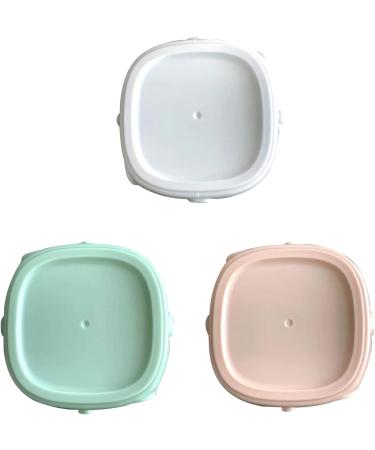 Milk Storage Bottle Sealing Cap Square Cap for Glass Sealing Cover & Disc Bottle Travel Bottle Travel Baby Pink - Buy Online on GoSupps.com