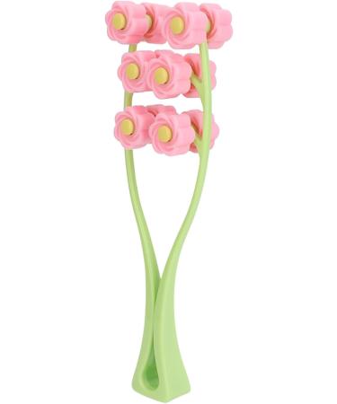 AMONIDA Face Roller & Massager Tool | V-Shaped Face Firming | Comfortable Handle | Pink Beauty Tool for Tightening & Contouring - Buy Online on GoSupps.com