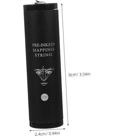 Baluue 4 Boxes Ink Eyebrow Drawing Line Eyebrow Mapping Kit Brow Line for Women Aluminum Alloy 9.00X2.40X2.40CMx4pcs Blackx4pcs - Buy Online on GoSupps.com