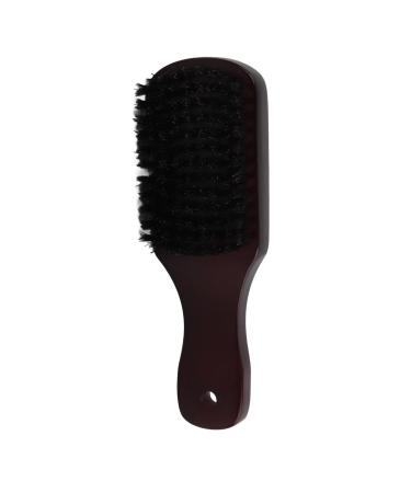Beard Styling Brush - Soft Elastic Mustache Brush with Wooden Handle for Grooming and Care | International Shipping Available - Buy Online on GoSupps.com