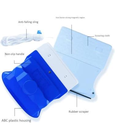 QTYUERGK 4-Speed Adjustable Magnetic Double Sided Magnetic Window Cleaner with Water Storage Card Slot/Wiper Synchronous Cleaner Glass Wiper Magnetic Manual Type Cleaners - Buy Online on GoSupps.com
