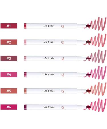  SONGVISON 2-in-1 matte lipstick with lip liner and lipstick effect highly pigmented waterproof extremely long-lasting color-resistant natural finish for makeup - Buy Online on GoSupps.com