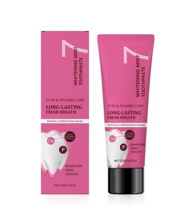 Mint Toothpaste - Removes Tooth Odors Provides Cooling & Soothing Sensation Has Mint Scent(2pcs)