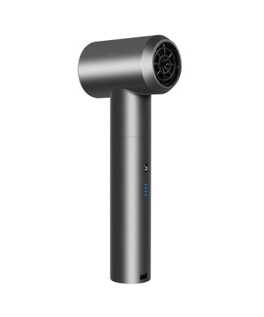 Portable Cordless Hair Dryer 12000Mah Lithium Battery Rechargeable Cordless Hair Dryer Travel Blow Dryer with Removable Magnetic Nozzle for Blowing Hair Painting Drying