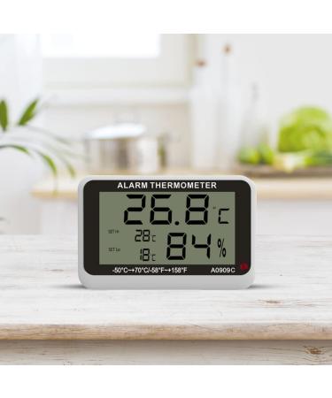 MOMOJIA Digital Thermometer & Hygrometer - Accurate Indoor Temperature & Humidity Monitor with Magnetic Type C - Ideal for Home & Office - Buy Online on GoSupps.com