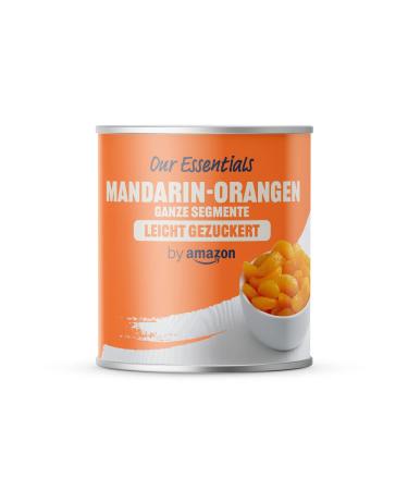 by Amazon Mandarin Oranges Whole Segments Lightly Sugared 312g (Pack of 1) Mandarin Oranges 312g (Pack of 1)