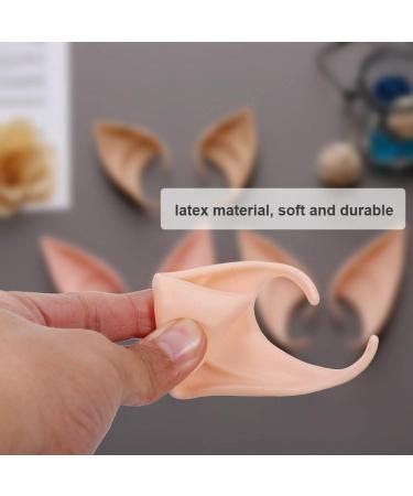 SIUKE Elf Ears for Halloween Cosplay - 1 Pair Fairy Pixie Costume Accessories - Buy Online on GoSupps.com