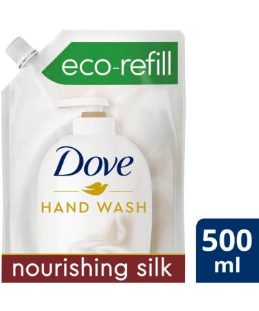 Dove Silk Hand Wash Refill 500ml - Frankincense Scent | Pack of 1 - Buy Online on GoSupps.com